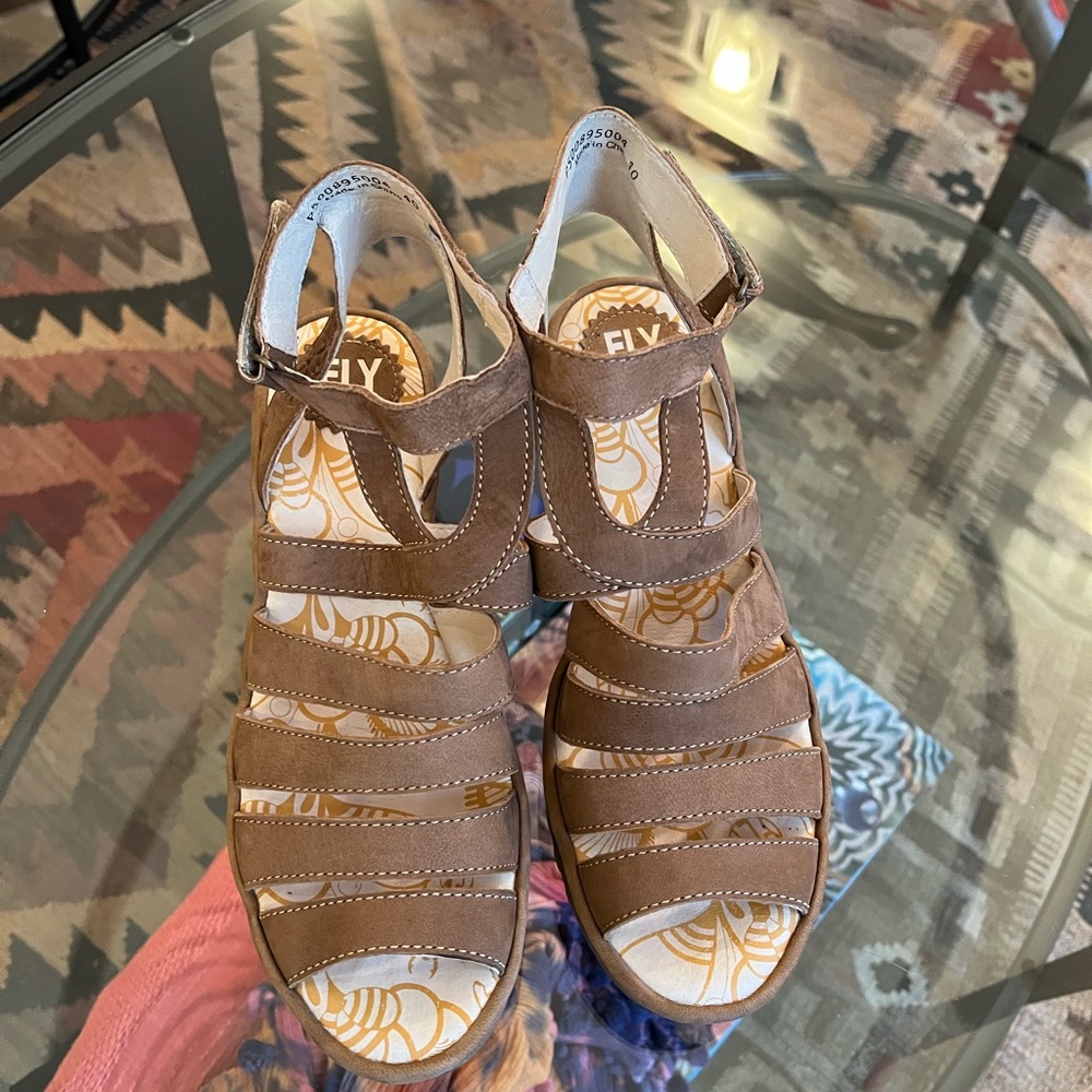 Fly London Women's Tan Sandals